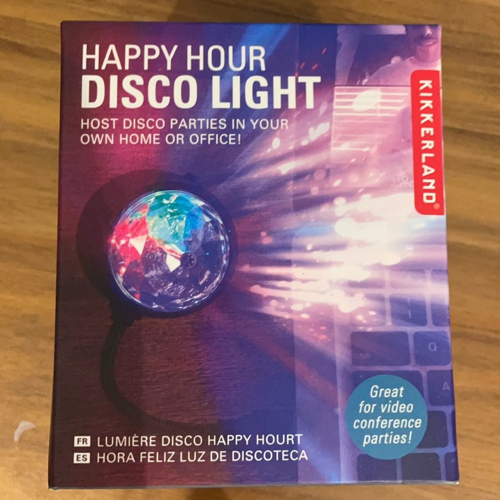 Disco light never opened